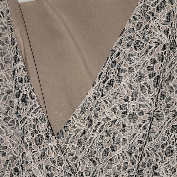 Banana Republic Beige Wrap Blouse - Picture 4 of 5